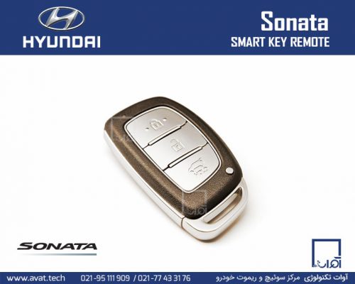 ساخت پروگرام کپی کدهی سوئیچ ریموت کی لس اسمارات هیوندای سوناتا 2015-2016-2017 Hyundai Sonata Smart Key Remote 95440-c1101